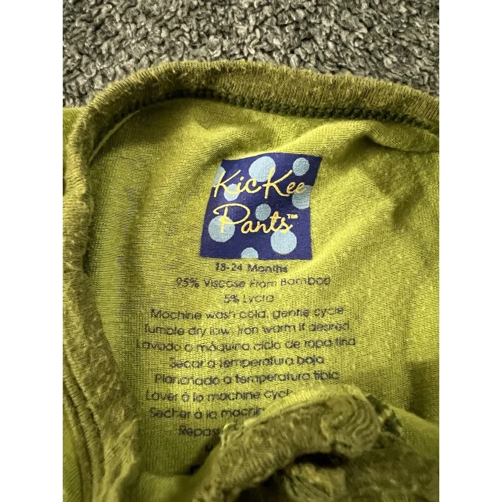 -Kickee Pants-Green (meadow) Sleeper Size 18/24m‎